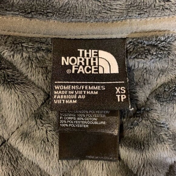 The North Face Women's Caroluna Cotton Fleece Full ZIp Quilted‎ Jacket Size XS - Picture 9 of 14
